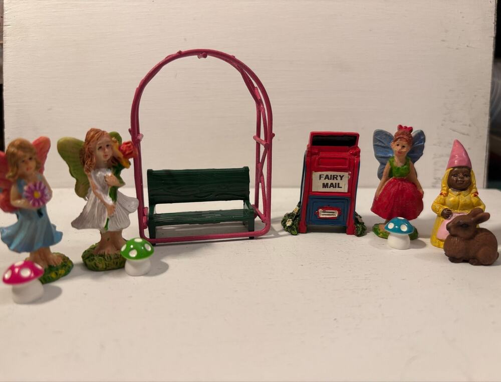 Miniature Fairy Garden Lot